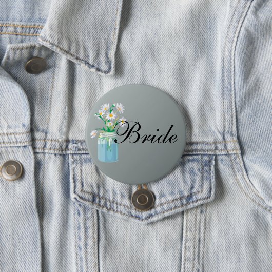 Summer Daisies Button (In situ)