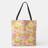 Summer Daisies Canvas tas (Voorkant)