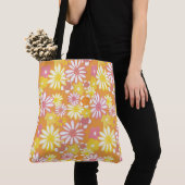 Summer Daisies Canvas tas (Dichtbij)