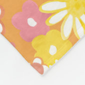 Summer Daisies Fleece Blanket (Hoek)