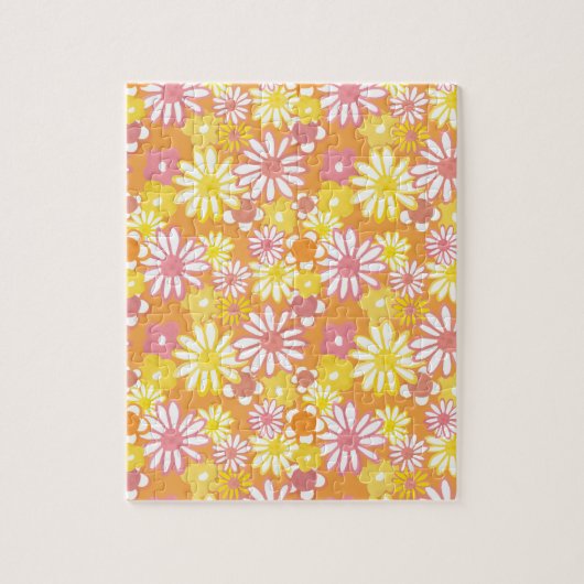 Summer Daisies Jigzaag Puzzle Legpuzzel (Verticaal)