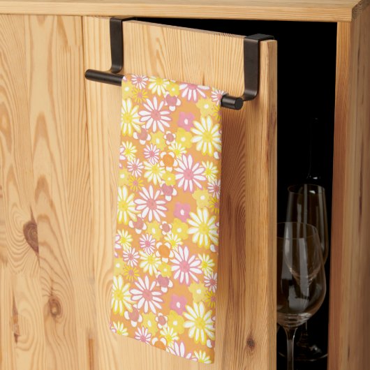 Summer Daisies Kitchen Towel Theedoek (Derde Gevouwen)