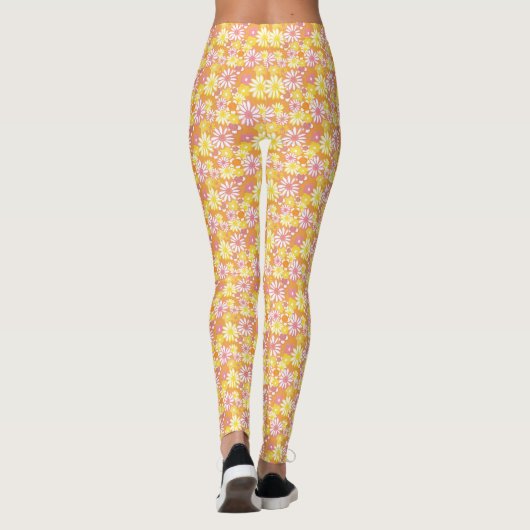 Summer Daisies Leggings (Achterkant)