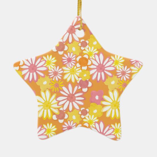 Summer Daisies Ornament (Achterkant)