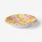 Summer Daisies Paper Bowls Papieren Kommen (Gebogen)
