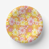 Summer Daisies Paper Bowls Papieren Kommen (Voorkant)