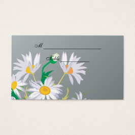 Summer Daisies Place Cards Visitekaartje
