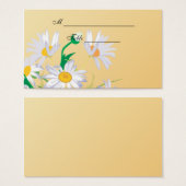 Summer Daisies Place Cards Visitekaartje (Voorkant /achterkant)