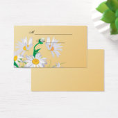 Summer Daisies Place Cards Visitekaartje (Bureau)