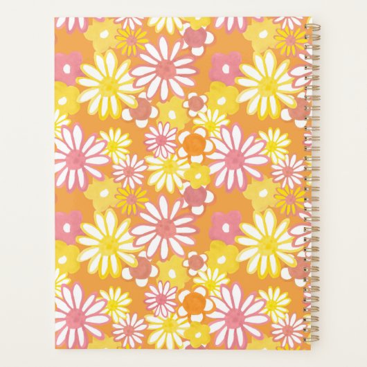 Summer Daisies Planner (Achterkant)