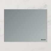 Summer Daisies Table Card Briefkaart (Achterkant)