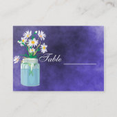 Summer Daisies Table Card Plaatskaartje (Achterkant)