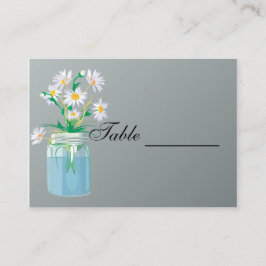Summer Daisies Table Card Plaatskaartje