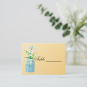 Summer Daisies Table Card Plaatskaartje (Staand voorkant)