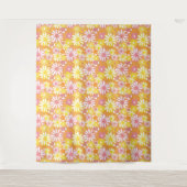 Summer Daisies Tapestry Wandkleed (Voorkant)