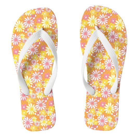 Summer Daisies Teenslippers (Voetbed)