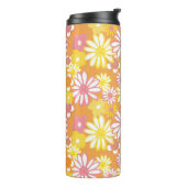 Summer Daisies Thermal Tumbler Thermosbeker (Gedraaid links)