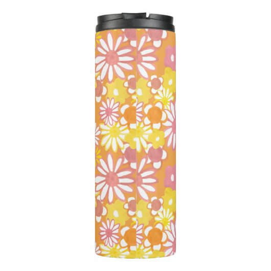 Summer Daisies Thermal Tumbler Thermosbeker (Achterkant)