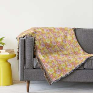 Summer Daisies Throw Deken