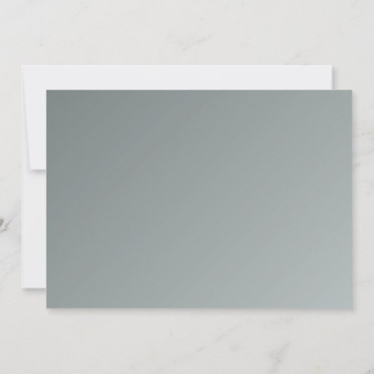 Summer Daisies Wedding Invitations Kaart (Achterkant)