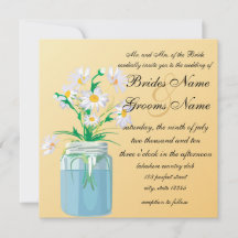 Summer Daisies Wedding Invitations