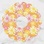 Summer Daisies Wine Labels (Achterkant)