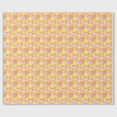 Summer Daisies Wrapping Paper Cadeaupapier (Vlak)