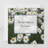Summer Daisy Bridal Shower Kaart (Voorkant)