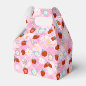 Summer Daisy Flower Berry Sweet Baby shower Bedankdoosjes (Achterkant)