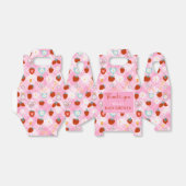 Summer Daisy Flower Berry Sweet Baby shower Bedankdoosjes (Uitgevouwen)