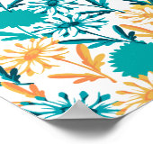 Summer Daisy Flower Garden Poster (Hoek)