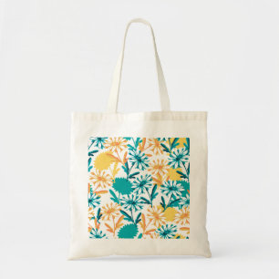 Summer Daisy Flower Garden Tote Bag