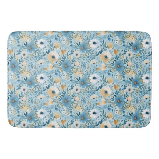 Summer Daisy Meadow Badmat (Voorkant)