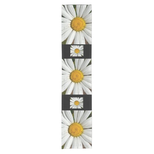 Summer Daisy Table Runner Korte Tafelloper (Voorkant)