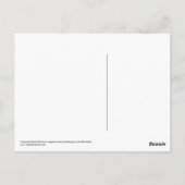 "Summer Dance" Acryllic Art Briefkaart (Achterkant)