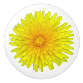 Summer Dandelion Keramische Knop (Voorkant)