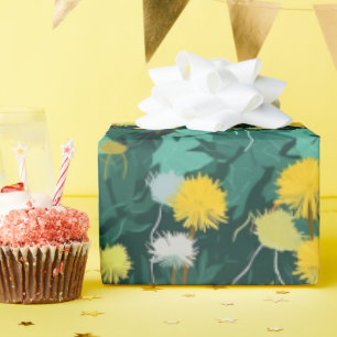 Summer Dandelion Meadow Cadeaupapier