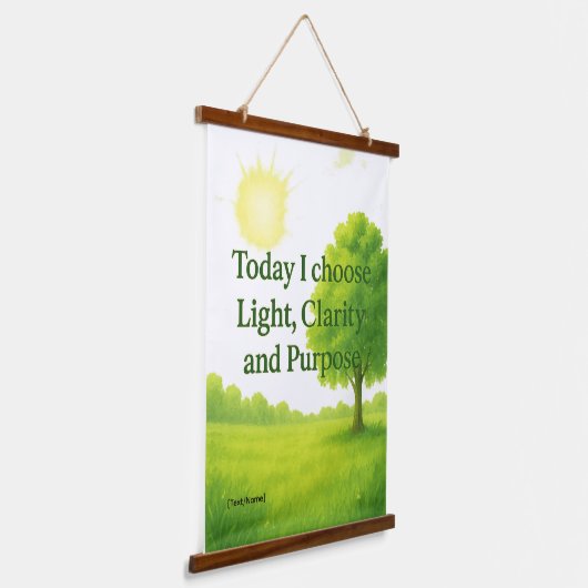 Summer Day Motivational Tapestry – Light/Clarity  Hangend Wandkleed (Gebogen)