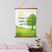 Summer Day Motivational Tapestry – Light/Clarity  Hangend Wandkleed (Slaapkamer)