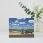 Summer Day op Georges Island, Boston Harbour Briefkaart (Staand voorkant)