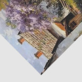 Summer Day with Chickens by Peder Mork Monsted Tissuepapier (Detail)