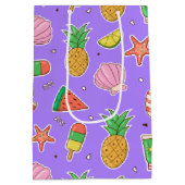 Summer Days Beach Gift Bag Medium Cadeauzakje (Achterkant)