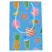 Summer Days Beach Gift Bag Medium Cadeauzakje (Voorkant)