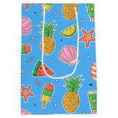 Summer Days Beach Gift Bag Medium Cadeauzakje (Achterkant)