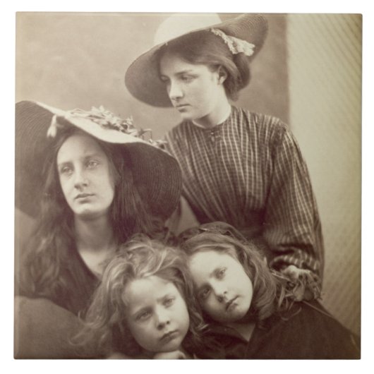 Summer Days, c.1866 (albumen print uit een collodi Tegeltje (Voorkant)