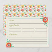 Summer Dayz Recipe Kaarten (Voorkant / Achterkant)