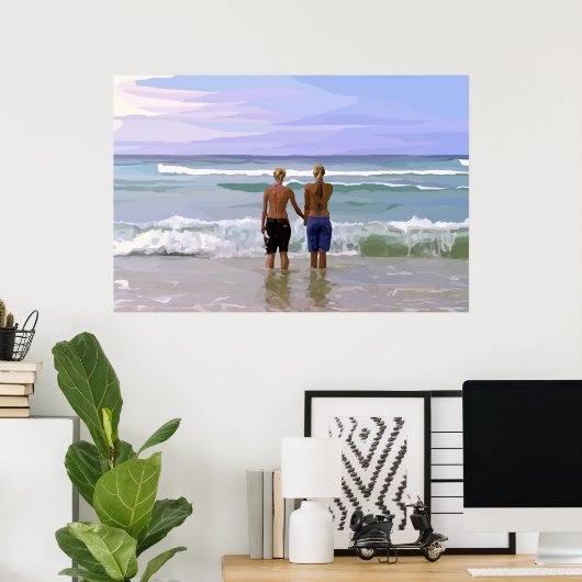 Summer Daze Poster (Thuiskantoor)