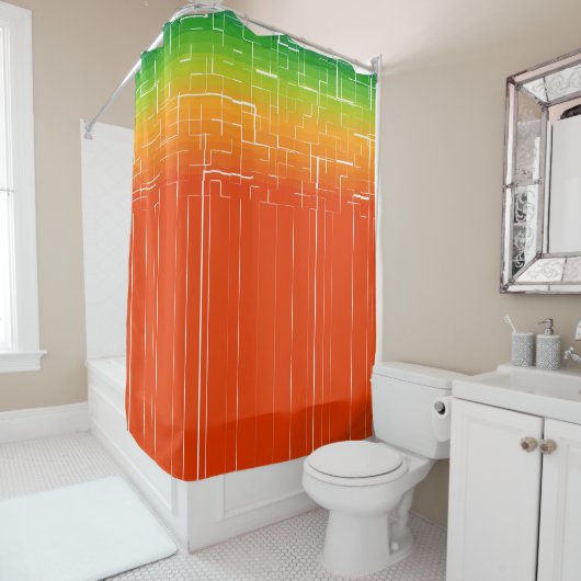 Summer Delight Douchegordijn (In situ)