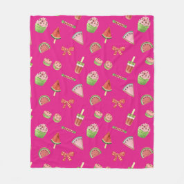 Summer Delights Fleece Deken