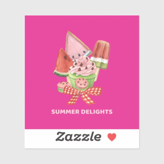 Summer Delights Sticker (Vel)